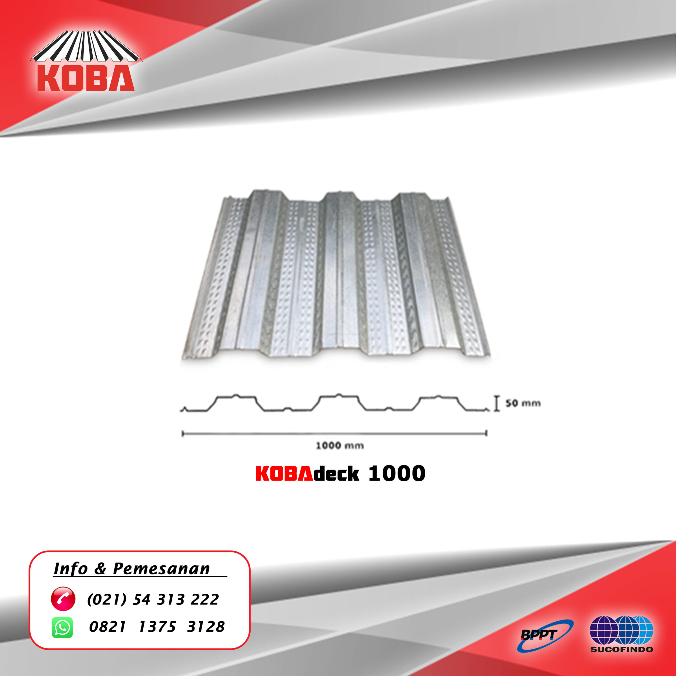 KOBAdeck® 1000