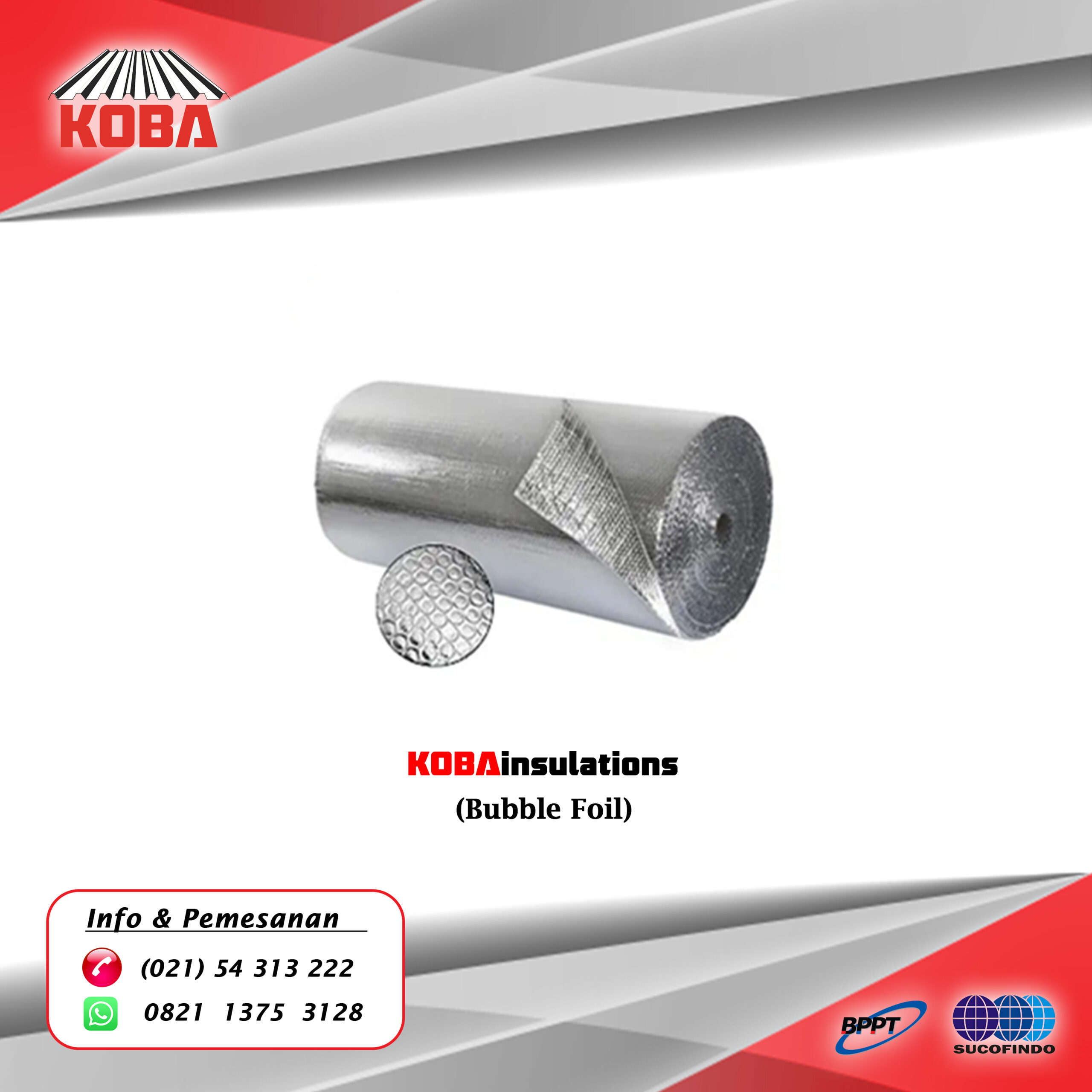 Insulasi Bubble Foil